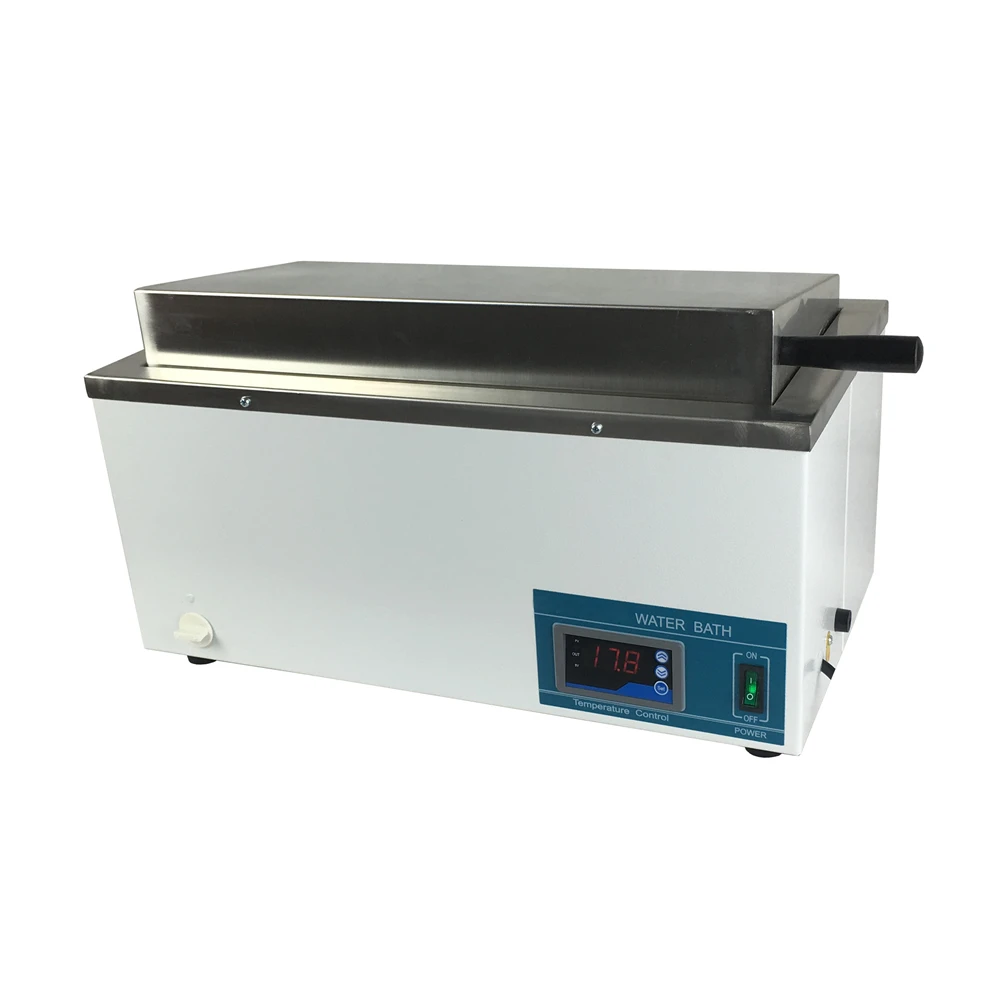 Laboratory Stainless Steel Digital Display With Bakelite Handle Portable Water Bath Heater