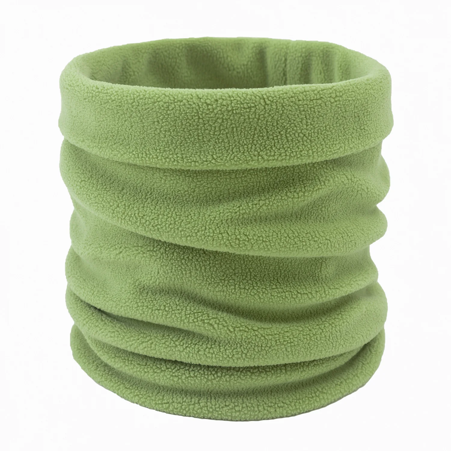 Флисовый шейный утепленный шарф плотный теплый ветрозащитный лыжный для мужчин и