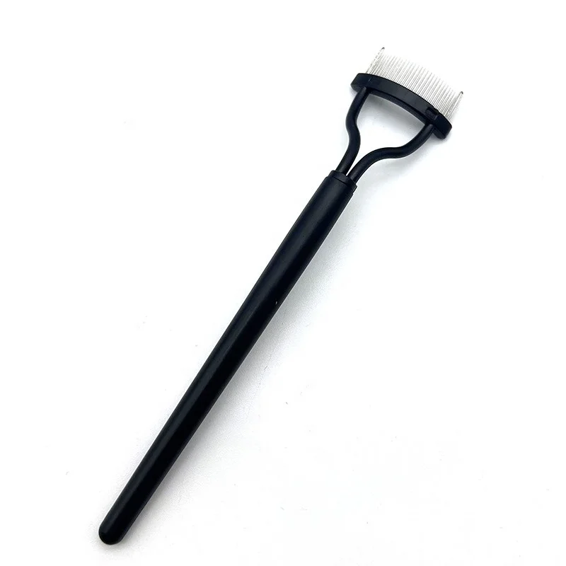 Stainless Steel Eyelash Comb Foldable Lash Separator Portable Eyelash Brush Combing Eyelash Beauty Makeup Tools