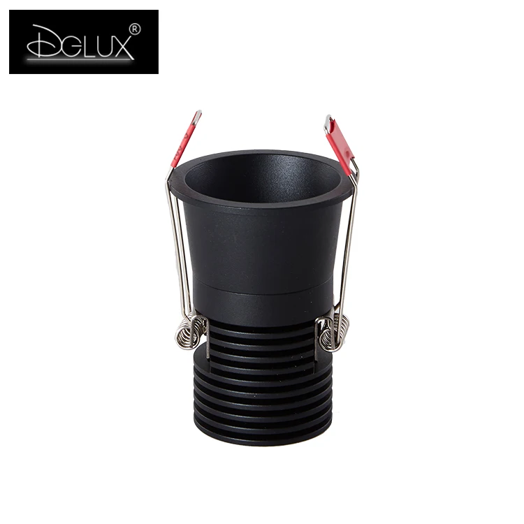 DGLUX Hot Selling Indoor Decorative Office Hotel Commercial Round Shape 3w 5w Embedded Ceiling Led Spotlight