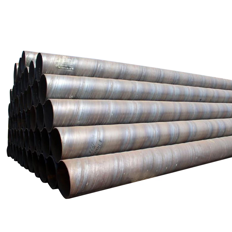 China carbon steel 3000 MM Sprial Steel Pipe SSAW Pipe For Water Transportation