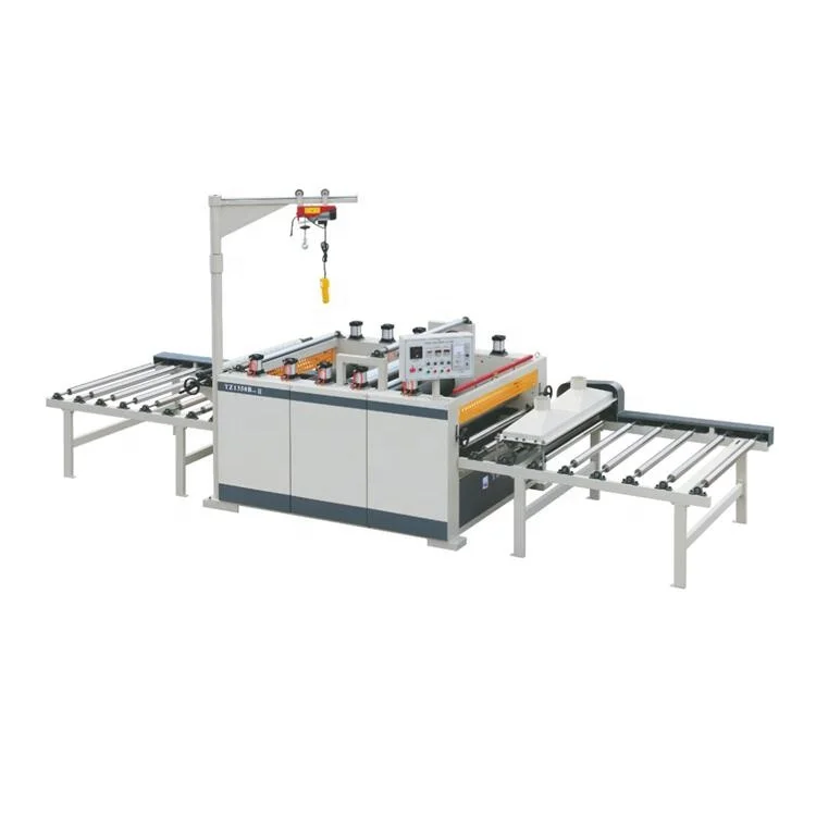 Automatic 1220mm MDF Malemine Marble Panels Cold Glue Sticking Laminating Machine