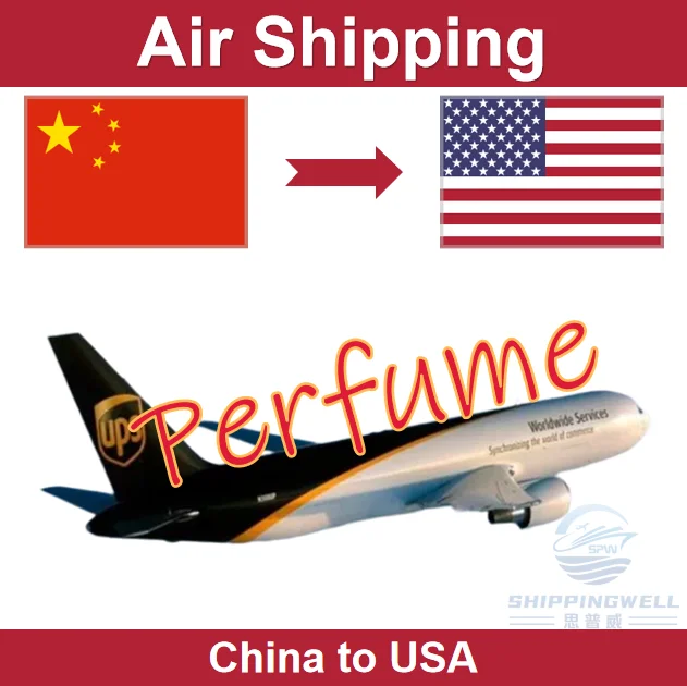 Cheap DDP Air Freight Shipping Forwarder for Perfume Shipping From Shenzhen China to USA Customs Clearance/Door to Door Service