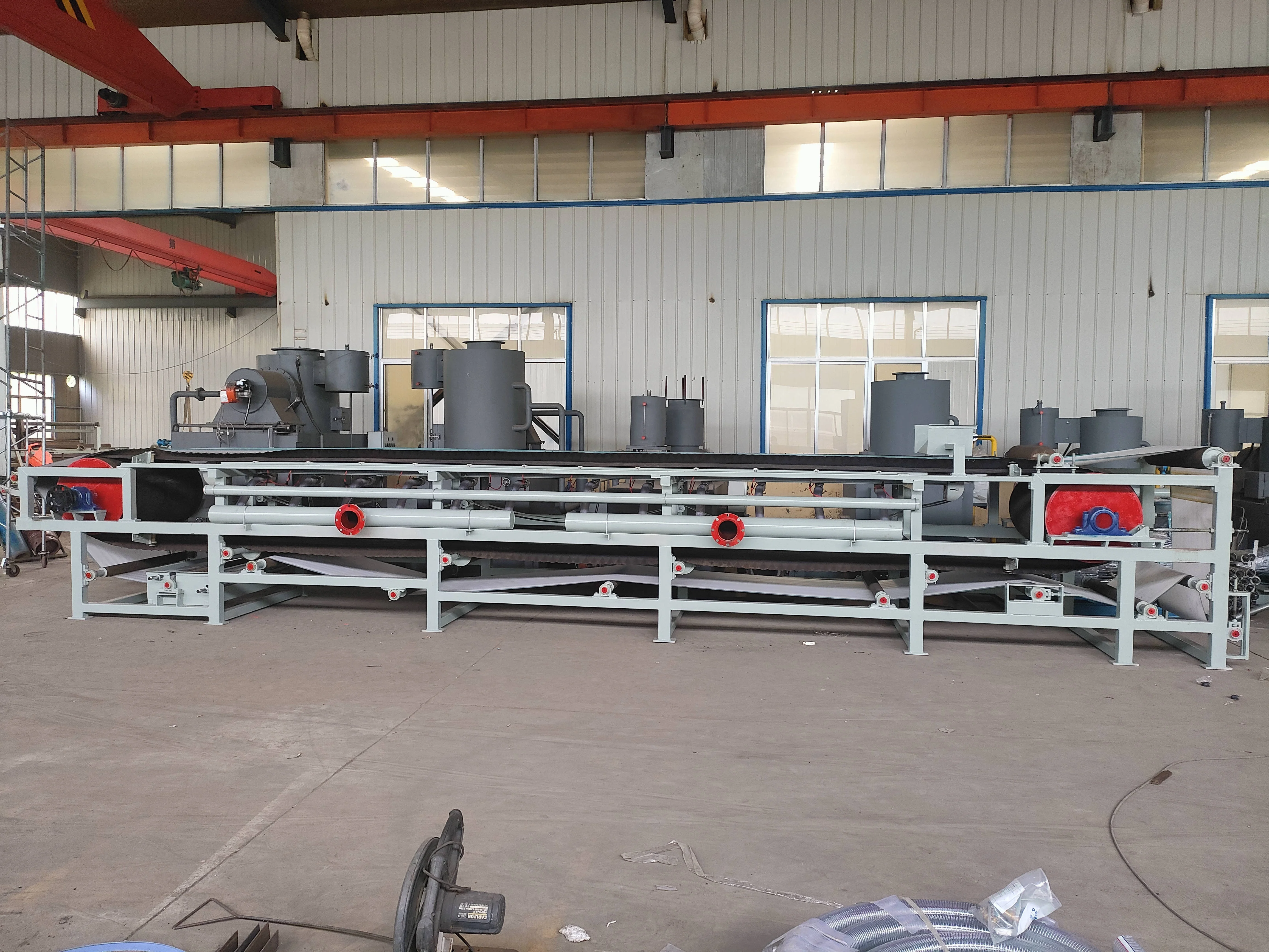 Vacuum Belt Filter Press Wastewater Sewage Treatment Sludge Dehydration Machine Automatic Efficient Continuous Cheap price