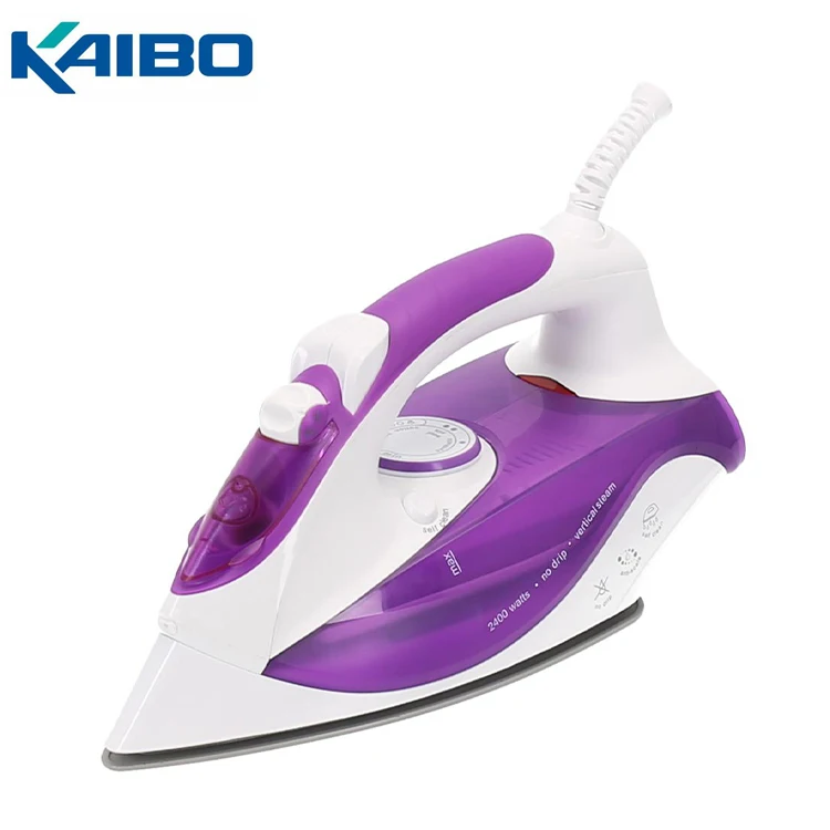 Kaibo Professional Adjustable Steam SprayCeramic Soleplate Pilot Light Electric Dry Iron Generator