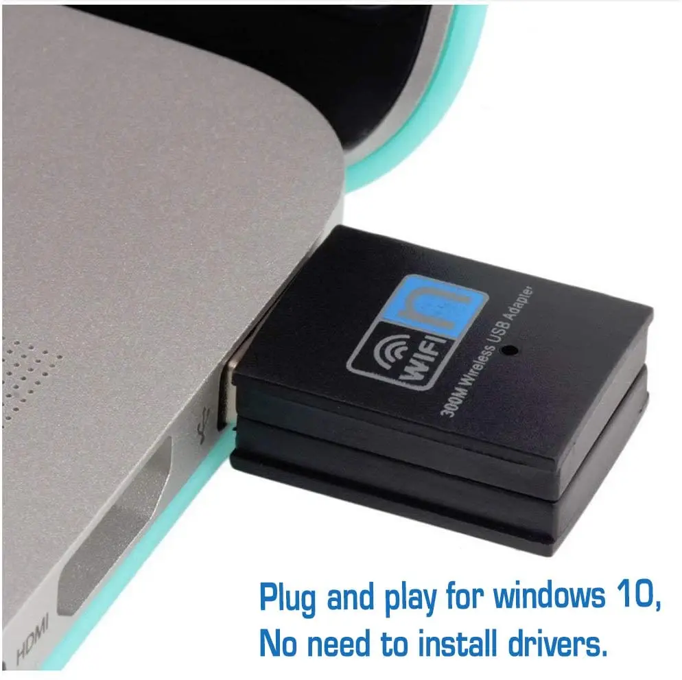 300Mbps Mini usb wifi adapter Wireless 802.11n RTL8192 USB Adapter wi-fi Dongle for