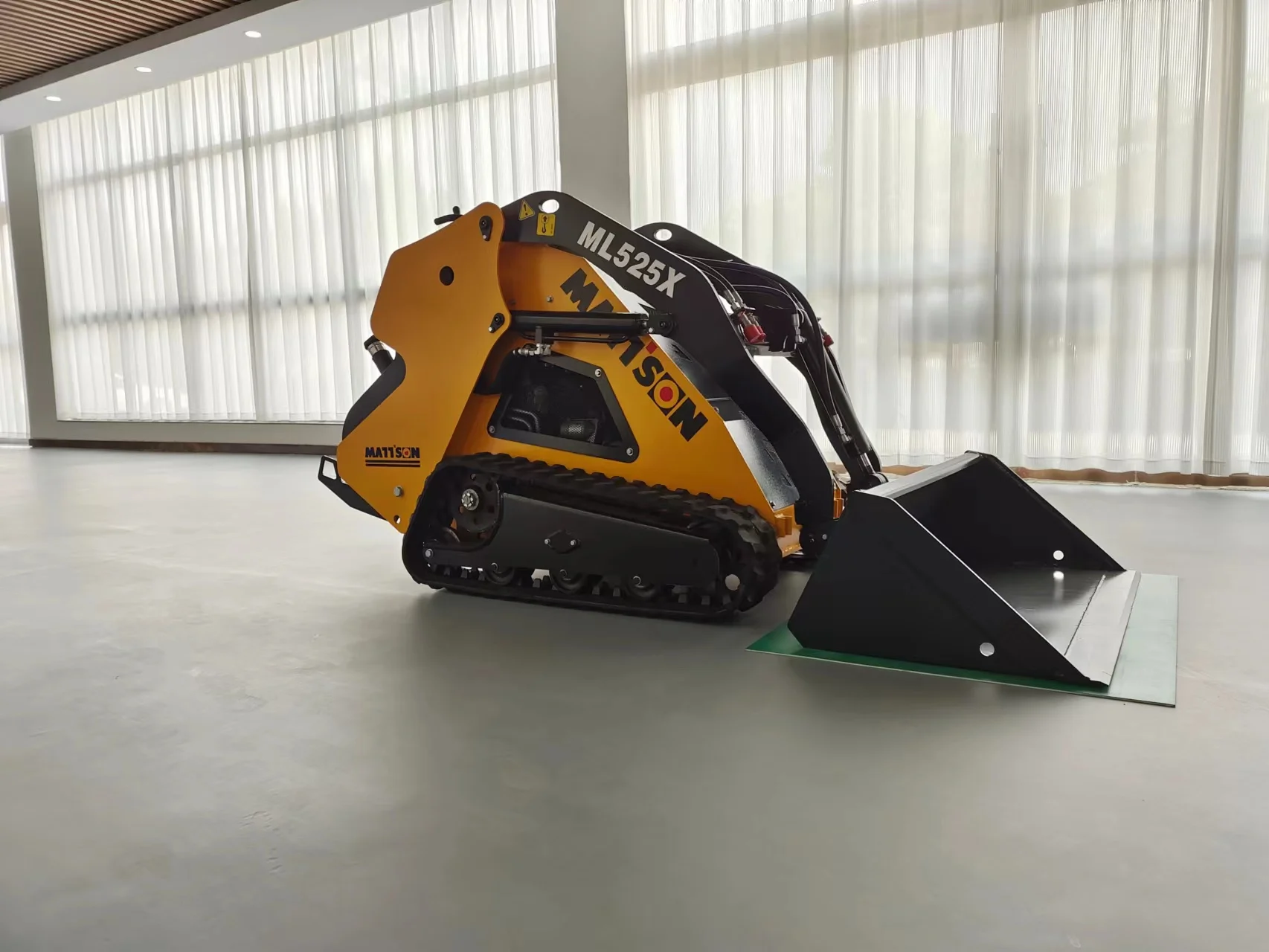 used mini skid steer loader ruber track combine harvester 500x90x54