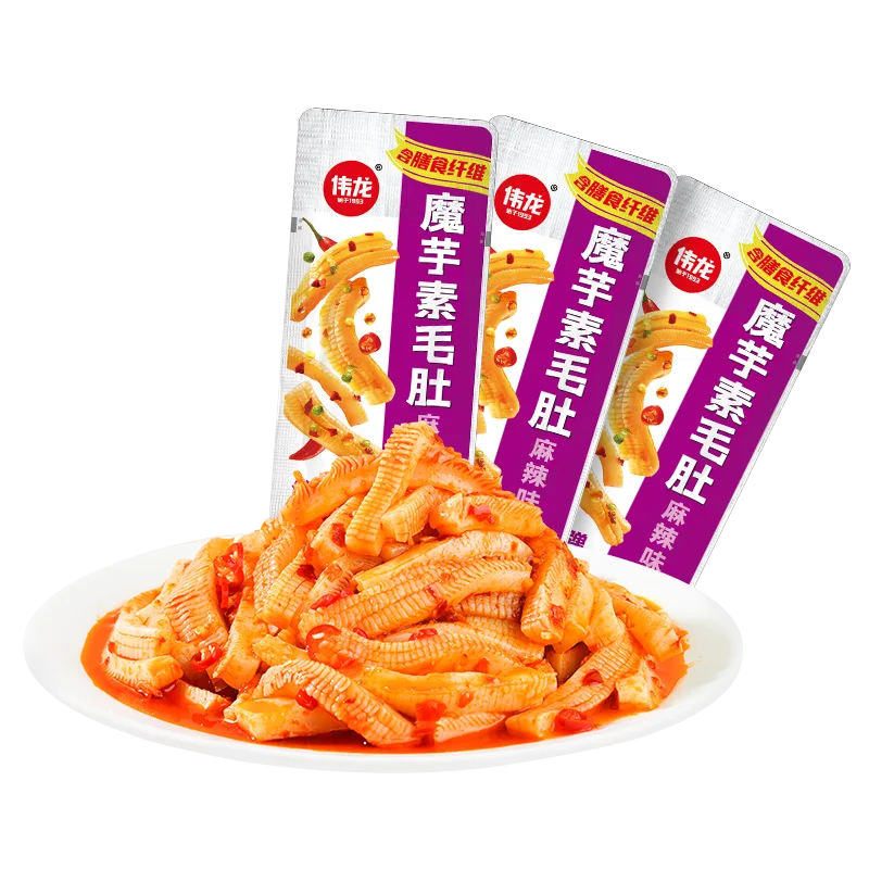 chuan spicy mala spicy suger free konjac snacks Chinese special spicy food instant food