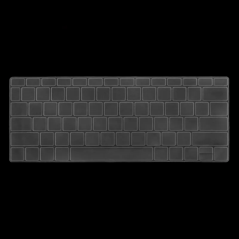 Stylish Design Silicone Keyboard Covers Keypad Skin Protector Protective Film For HUAWEI matebook X/D Series 13/15 inch