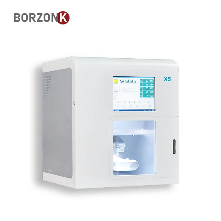 5-осевой стоматологический фрезерный станок с ЧПУ, CAD/CAM стоматологический фрезерный циркония режущий станок для продажи