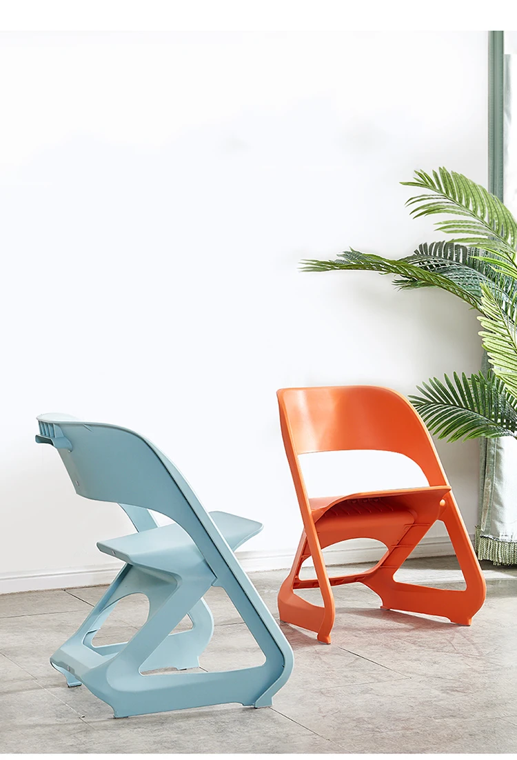 Modern design garden patio swimming backrest armchair leisure outdoor and indoor plastic dining