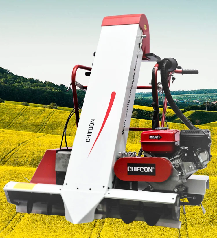 
Auotmatic grain collector bagger of rice harvester attachment best choice of farmers 