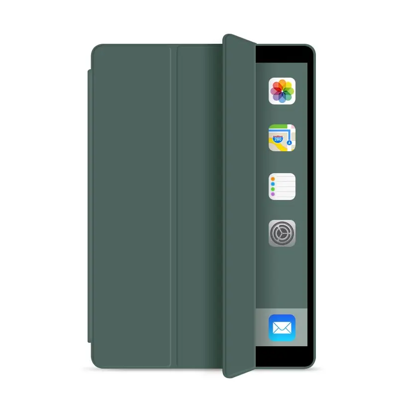 
2019 New magnetic smart folio cover Folding PU leather stand tablet case cover for ipad pro 11 inch for ipad air 4 tablet case 