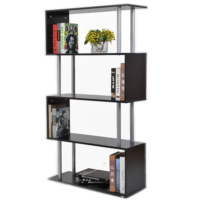 Книжная полка Vekin в современном дизайне книжный шкаф гостиную для дома и офиса книжные полки S-образной