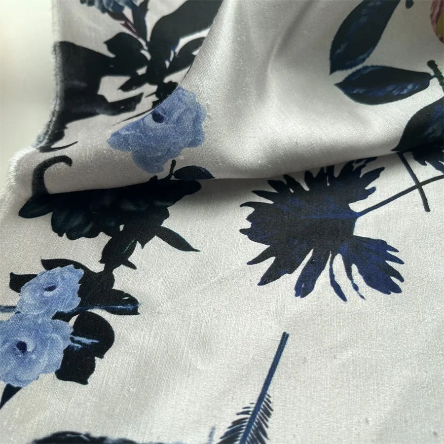 New Collection Howell Silk Hemp Blend Fabric 32% Silk 68% Hemp for garment factory directly