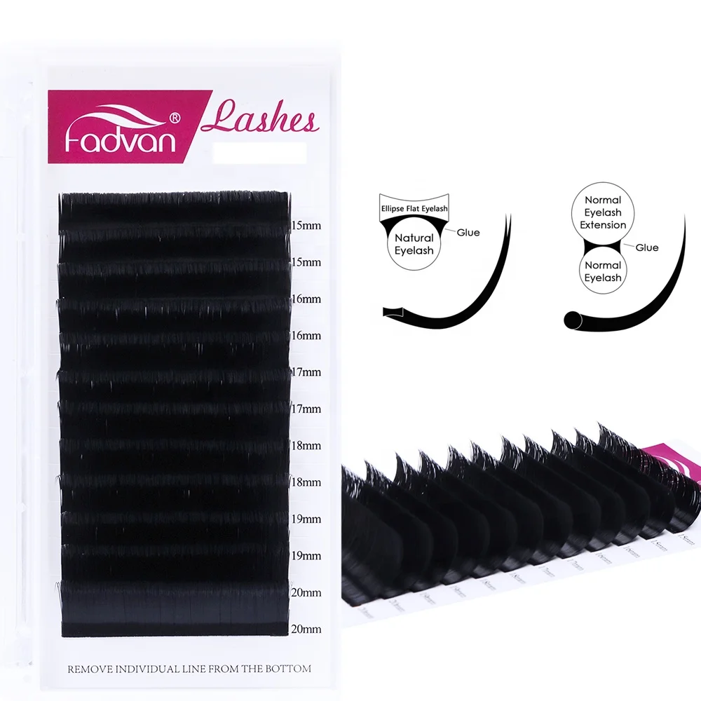 0.15Mm C Curl 8-15Mm Mix Mate Black Lash Extensions Light Individual Eyelashes Salon Use Black Cashmere Flat Eyelash Extension