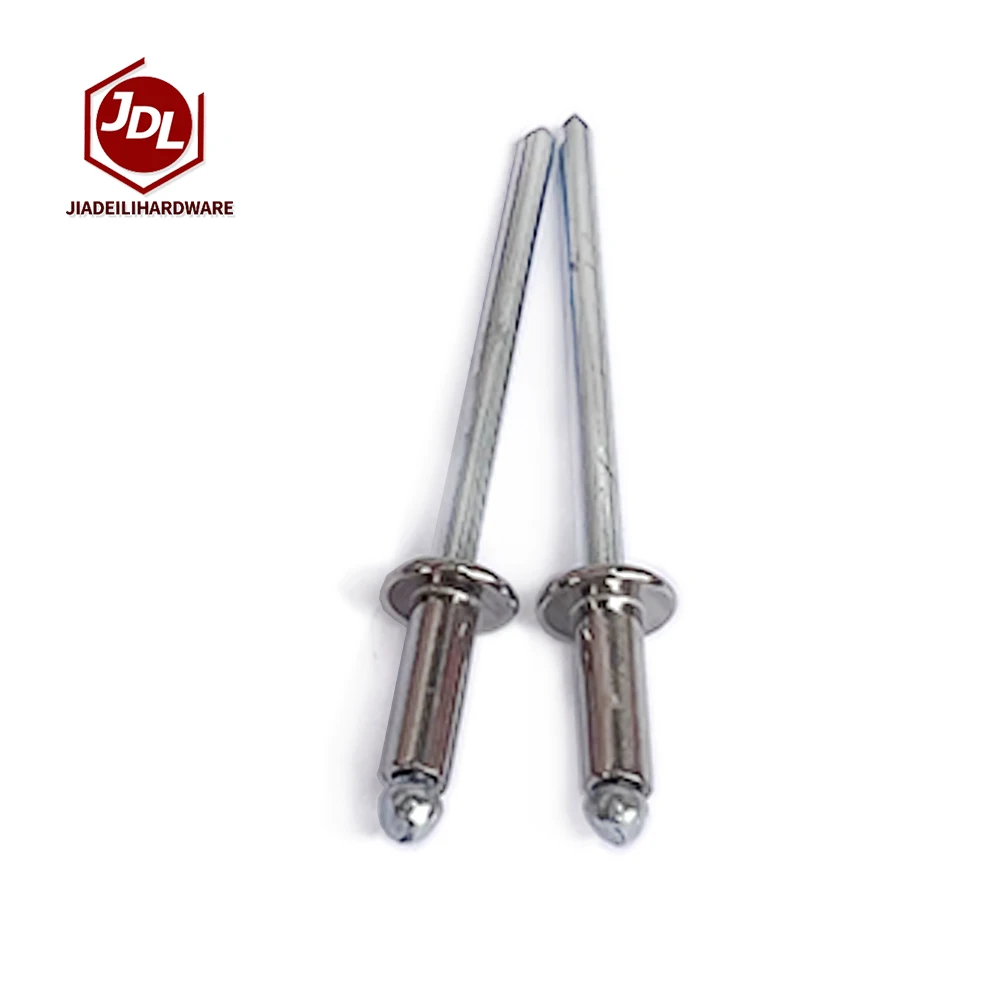 Open Type Domed Head Standard Size Custom Waterproof Semi-steel Stainless Steel Blind Rivet