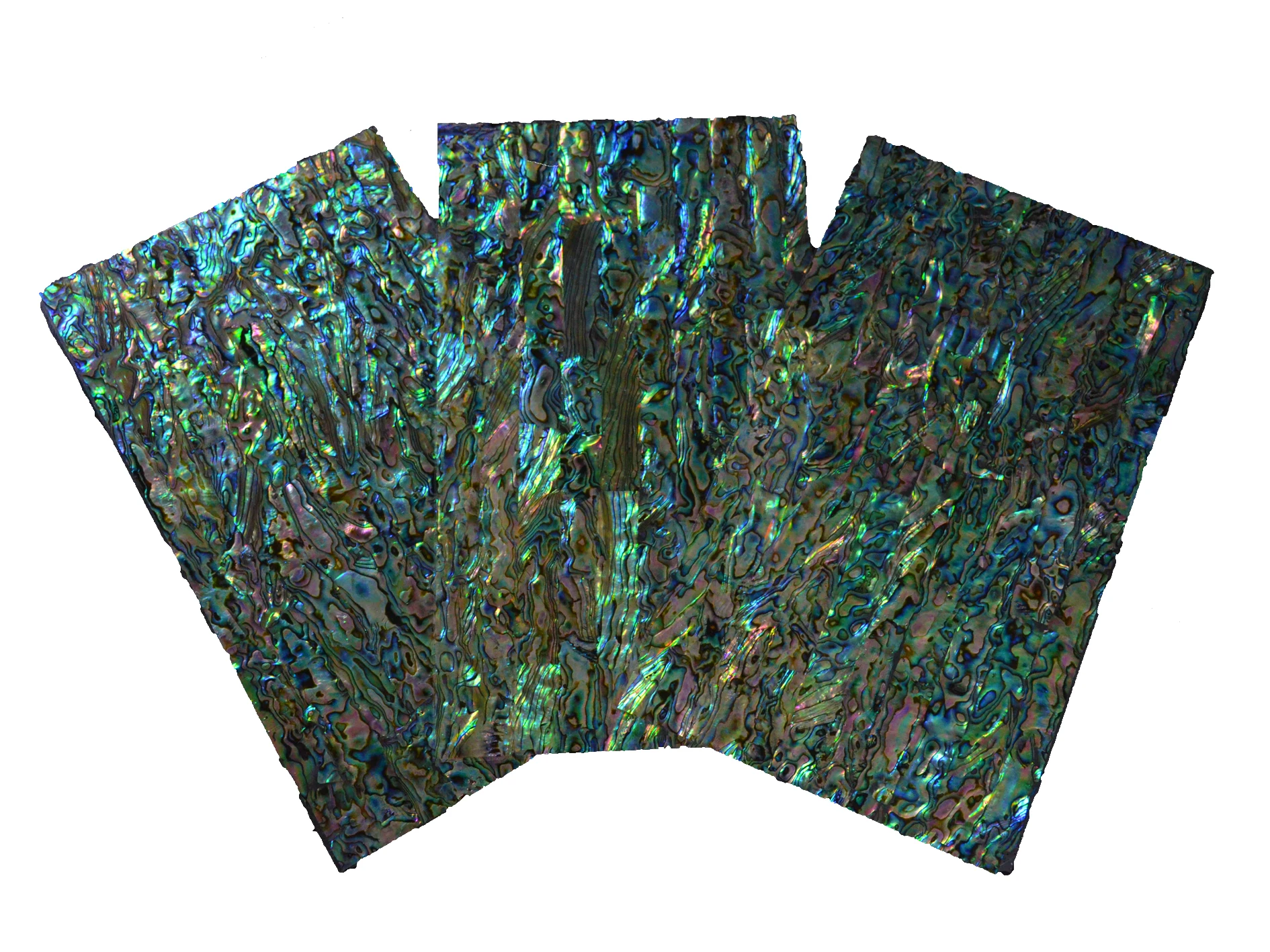 Customizable Mother of pearl shell veneer paua abalone paper laminate shell sheet DB-003