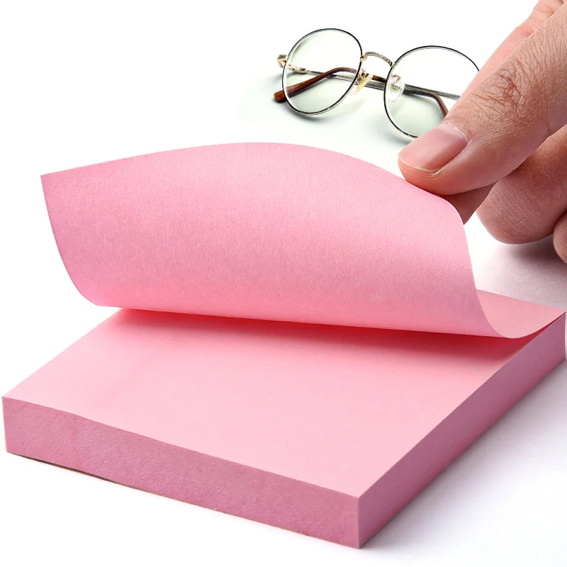 M&G 100-Page Self-Adhesive Note Pads 3*4inches Colorful Stationery Set for School and Office Use Memo Pads