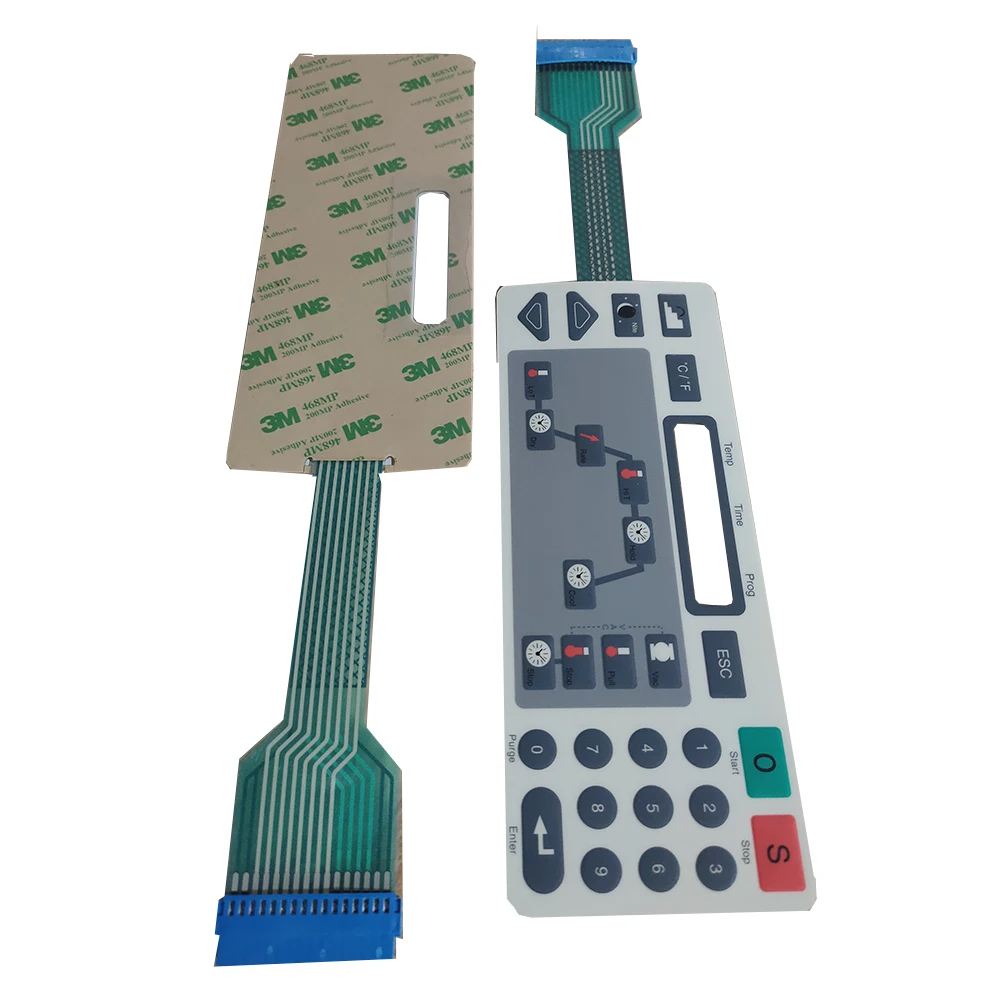 wholesale price panel sticker button led membrane led membrane keypad switch
