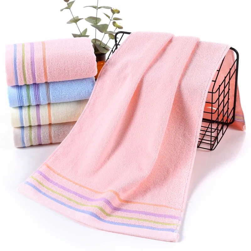 
Drop shipping cheap price high quality hotel custom logo 100 cotton towel 