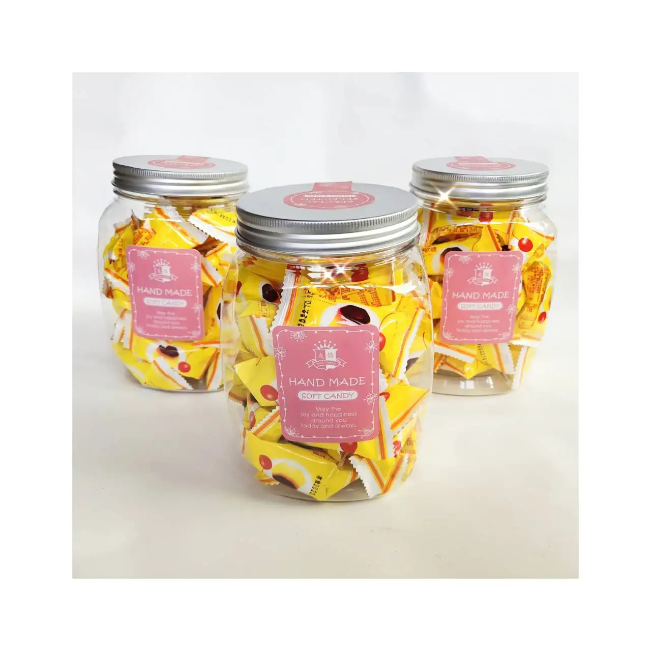 
Factory Direct Decaffeinated Fruit Pudding Jelly Gummy Candy 