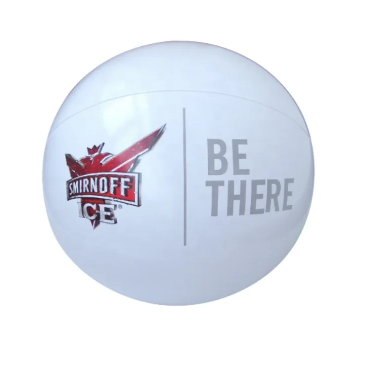 Wholesale Popping Decorations Transparent Pvc Inflatable Beach Ball