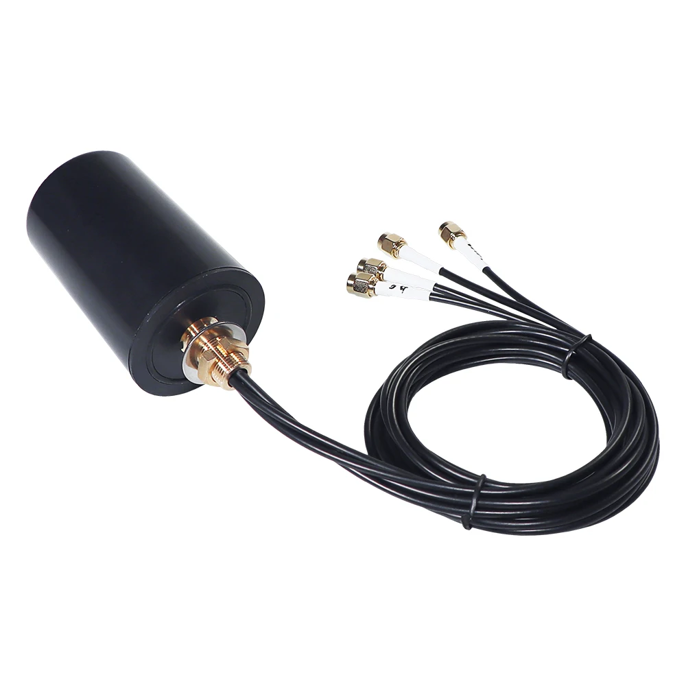 2022 Factory Customized Hot Sale Outdoor Waterproof 4 in 1 Screw Mount GPS GSM Wifi 4G Omnidirectional Combined Antenna