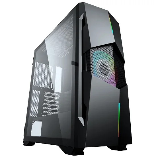 Tecnomall 2022 новый дизайн Oem черный ПК Компьютерное оборудование и аксессуары игровой компьютер