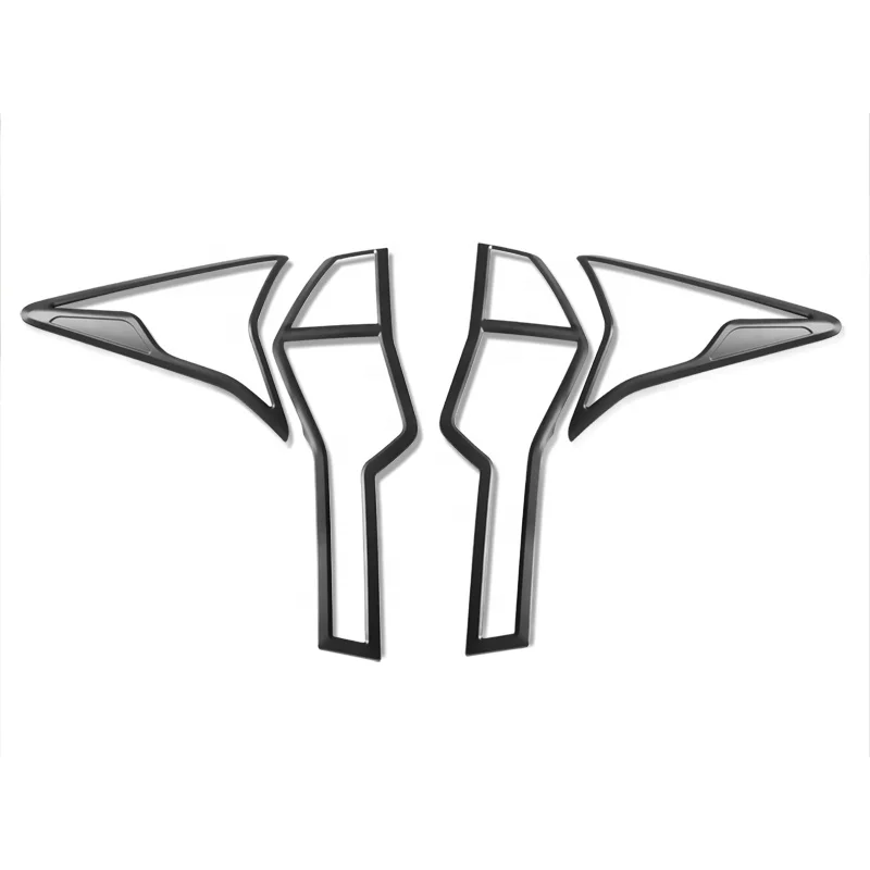 YCSUNZ Montero Sport exterior Parts Black Tail Light Cover For Mitsubishi Pajero Sport 2020 2022 2023 Accessories