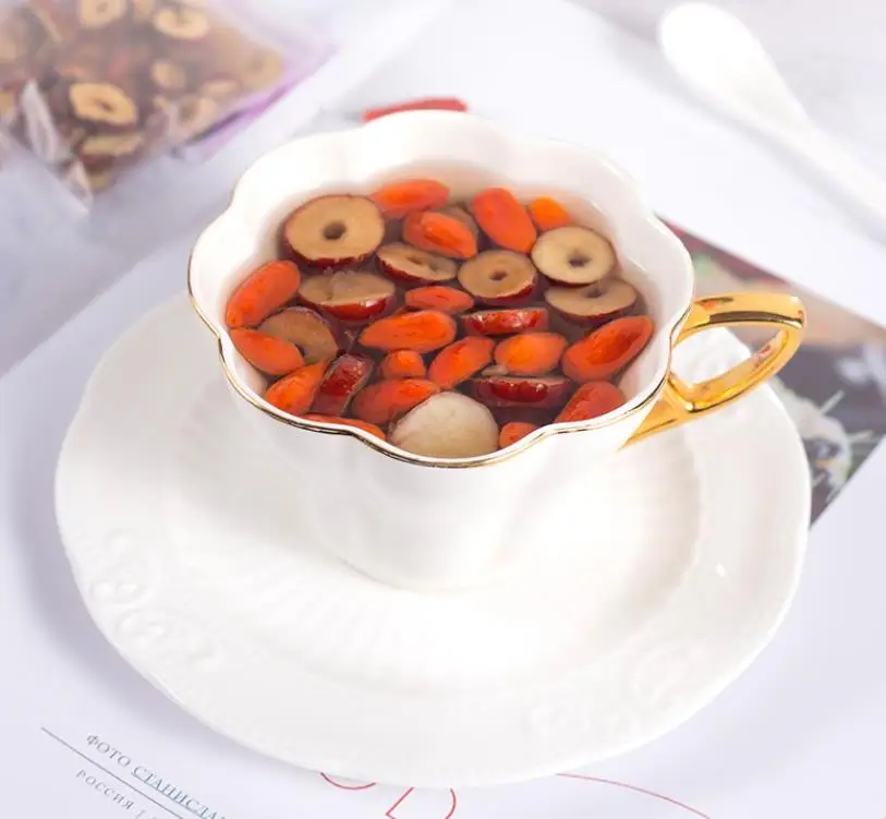 Chinese  Natural herb flower fruits Detox tea Red dates Longan Goji berry Tea good for immunity