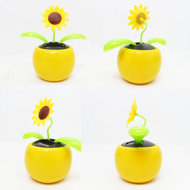 
Smile funny Flower solar dancing toys 