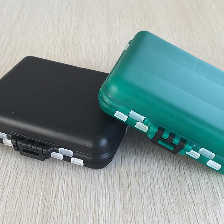 Ящик для инструментов коробка для хранения Коробка для аксессуаров черный/зеленый рыболовное снаряжение