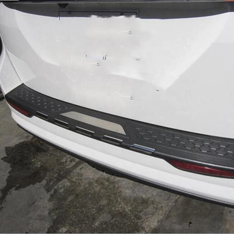 New Fortuner 2022 LED Rear Bumper Plate Step Sill Plate for Fortuner 2016-up