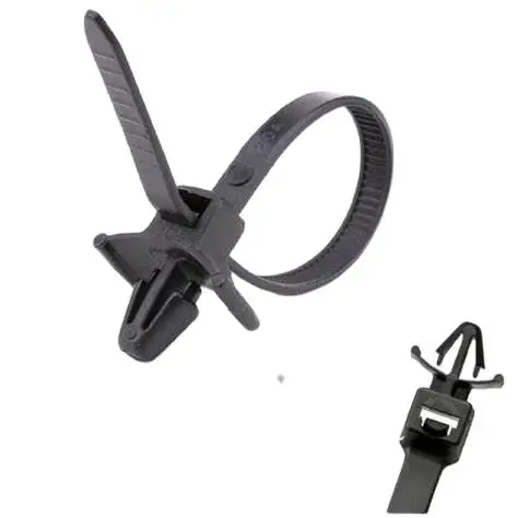 Hs 6 Inch Releasable Cable Ties Adjustable 6Ft 3Ft Bite Proof Dog Leash Tie Out Nylon Hook Loop Straps
