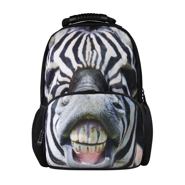 New Zebra Kids Cute Boy Backpack Animal Book School Bag Child Shoulder Bags Gift
