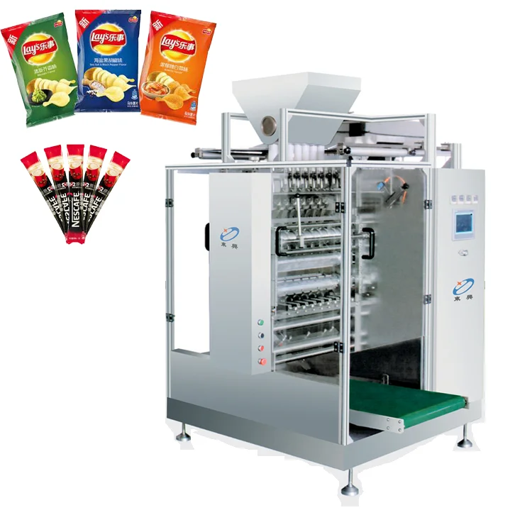 Automatic Manual Semi Pneumatic Pharmaceutical  Capsule Granule Coffee Sachet Cosmetic Pouch Bag in Box Powder Filling Machine