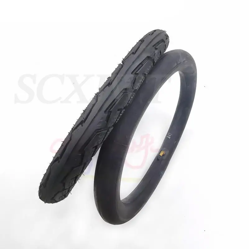 14x2.125 54-254 14Inch 14x2.125 Tires outer Tyres and inner tube with 0 valve for folging Bicycle Gas Electric Scooters E-bike