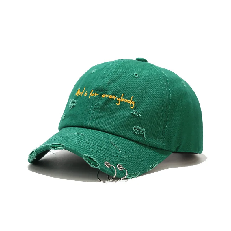 2023 New Female Embroidered Hoop Fashion Cool Street Baseball Cap Outdoor Korean Hip Hop Cap