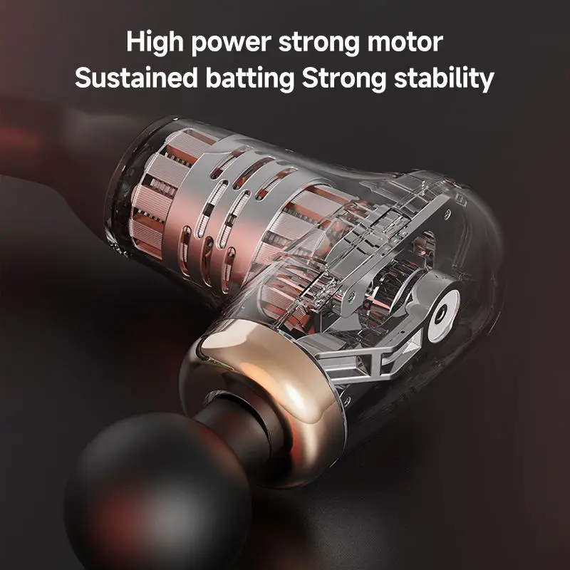 New Product 2024 Physiotherapy Back Massager Beat Body Facial Gun Massage Hammer Electric Handheld Massage Gun