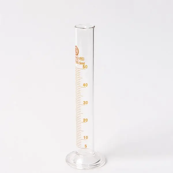 HDMED Laboratory 250ml Plastic Measuring Cylinder