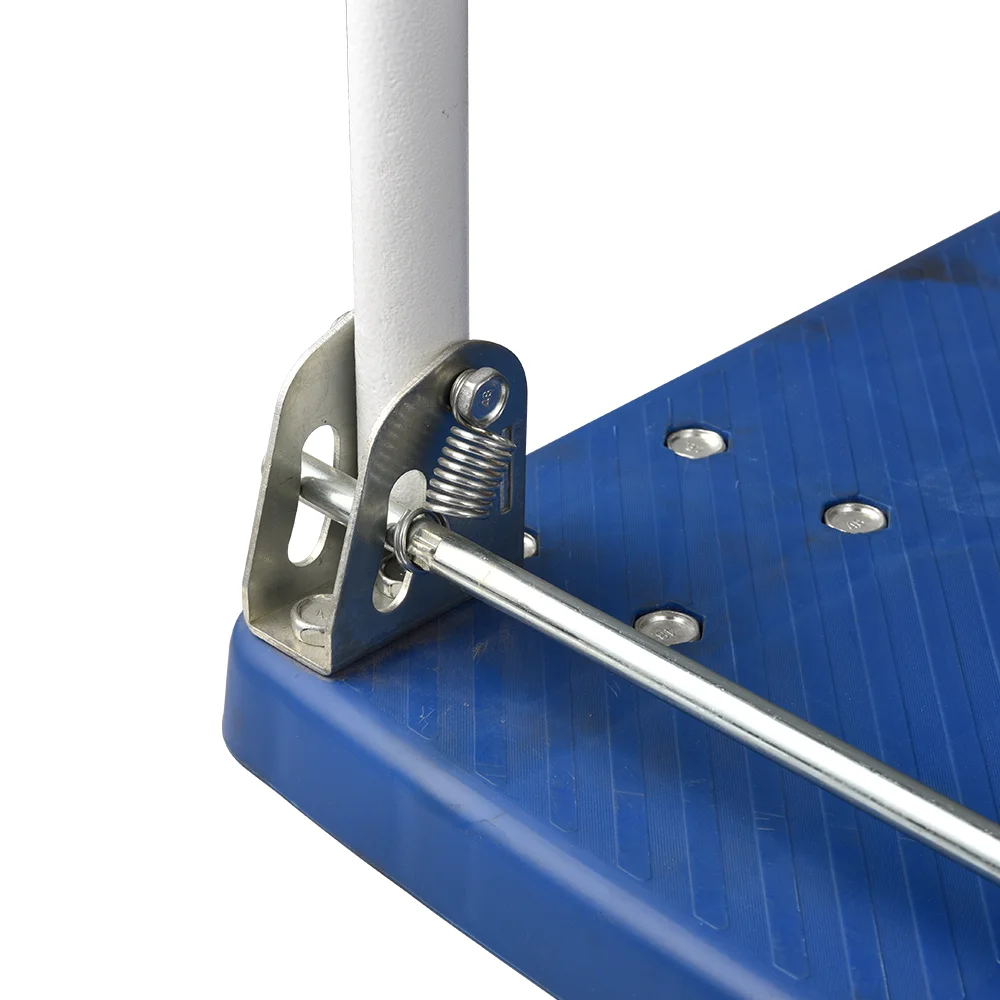 Foldable plastic handcart push cart dolly moving platform hand truck