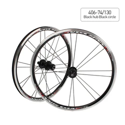 Ferry Folding Wheelset Ra100 451 406 20-Inch Wheel Set Disc V-Brake 5 Peilin Wholesale