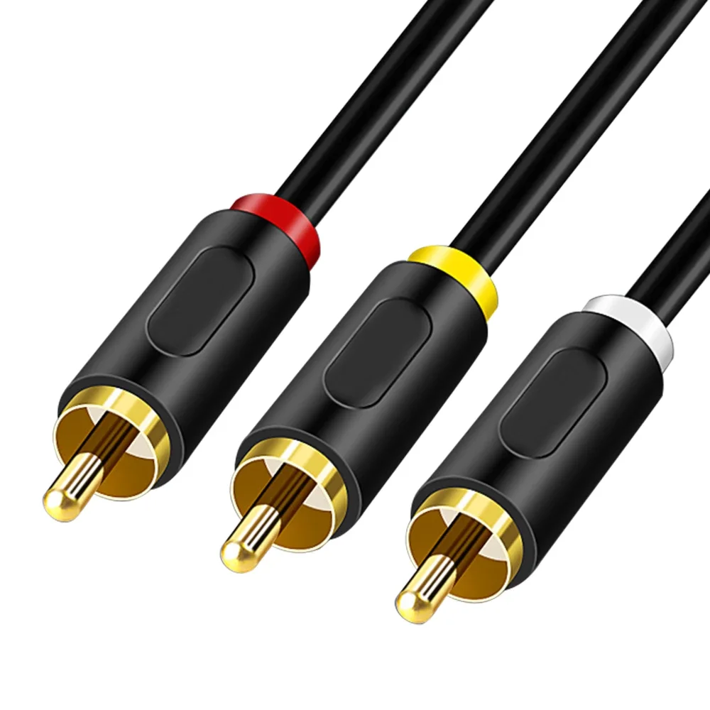 HDMI to AV CVBS Composite Converter RCA Cable For Retrogaming Consoles PC PS4 PS5 XBOX