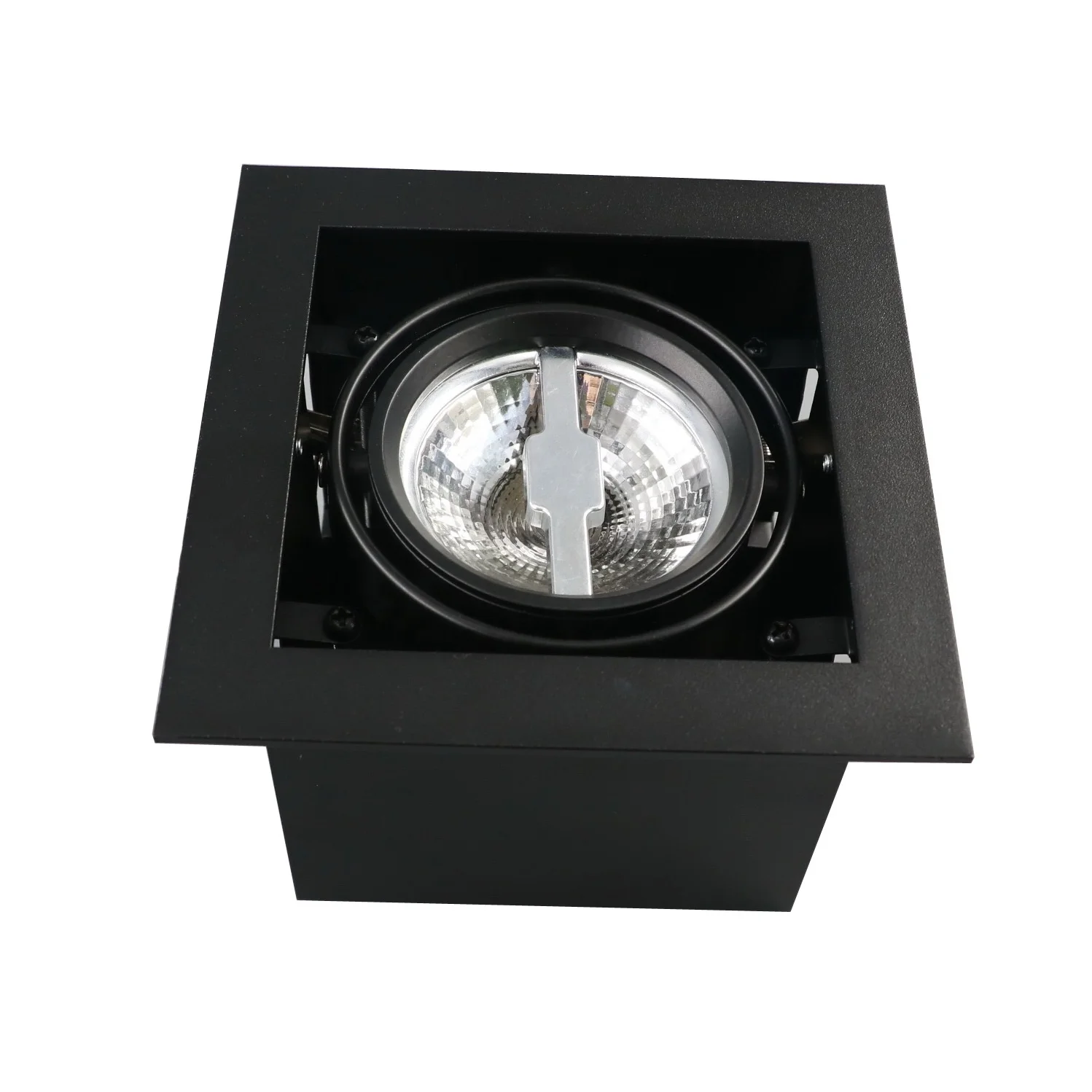 AR70 LED Square Recessed Downlight 6w gu10 dimmable decorative embeded led spot light fixture