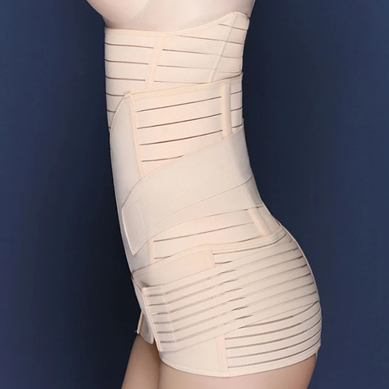 
Wholesale women recovery belly 3 in 1 adjustable trimmer 4 in 1 postpartum waist trainer 