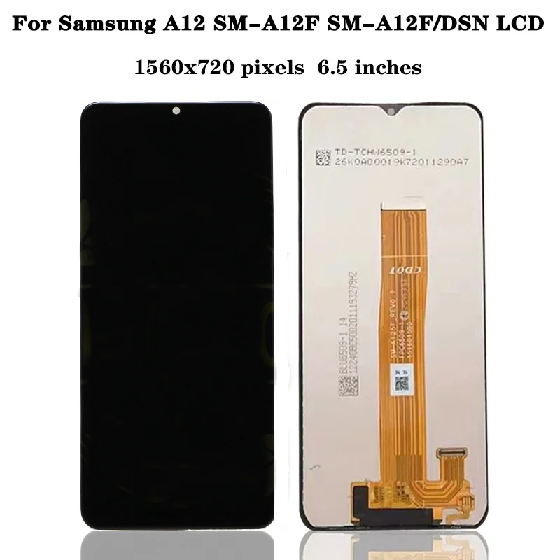 Сменный ЖК-дигитайзер в сборе для Samsung Galaxy A12