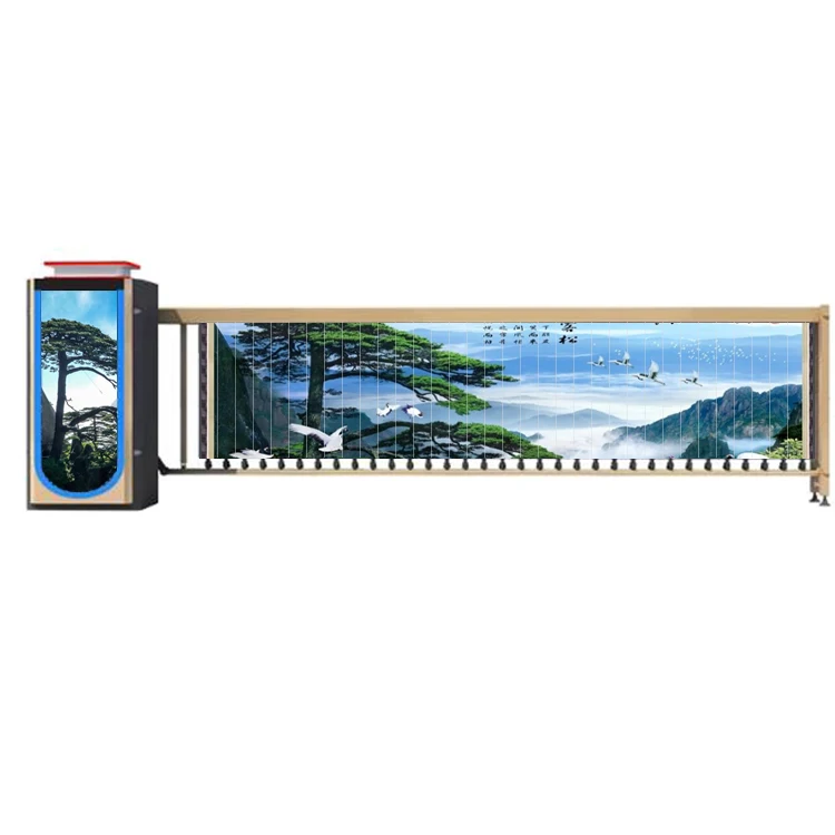 Fumoter Advertisement boom barriers Smart barriers with advertisements