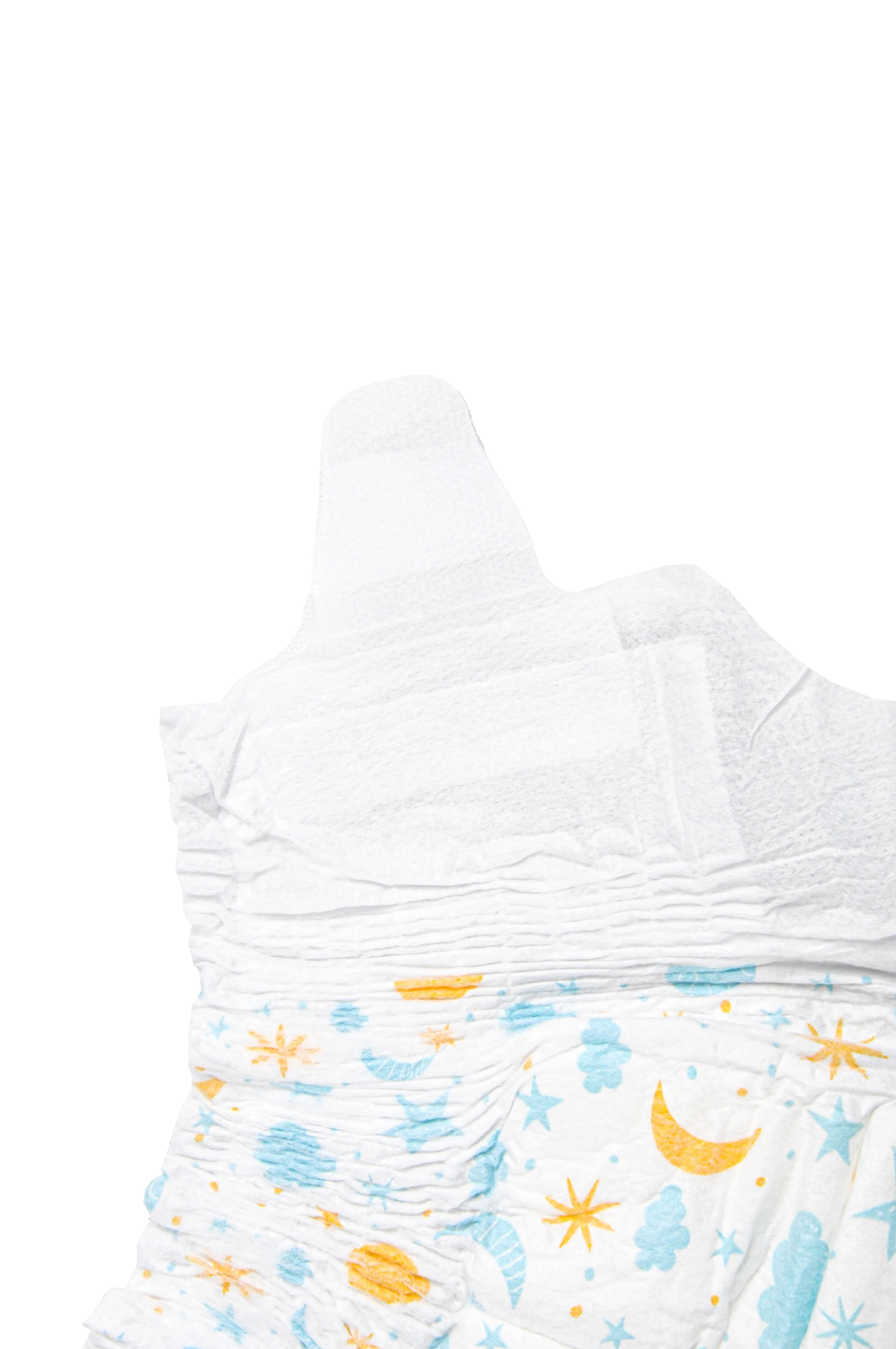 Wholesale Disposable Baby Diapers with Free Sample Soft Breathable Fluff Pulp 3D Leak Prevention Channel