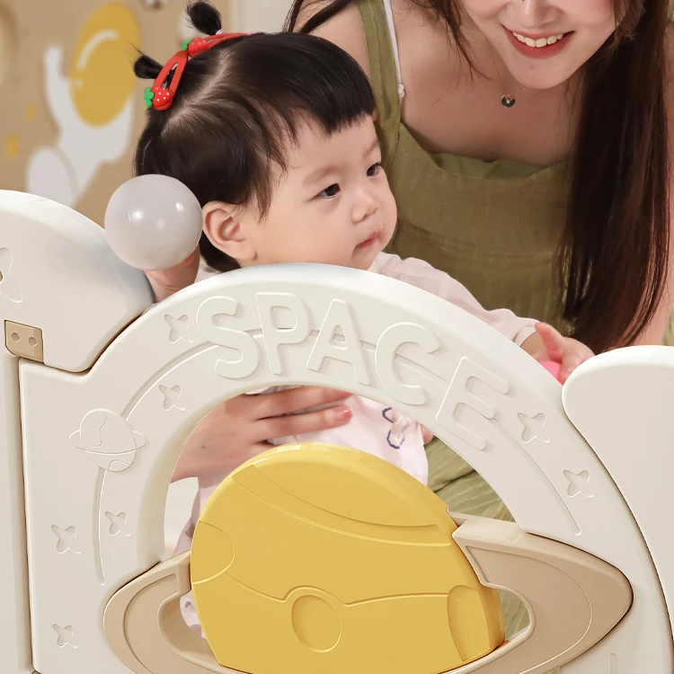 Support Baby Safe Fence Children Playyard Indoor Kids Play Yard Pen Big Size Plastic Baby Playpen Fence For Toddlers